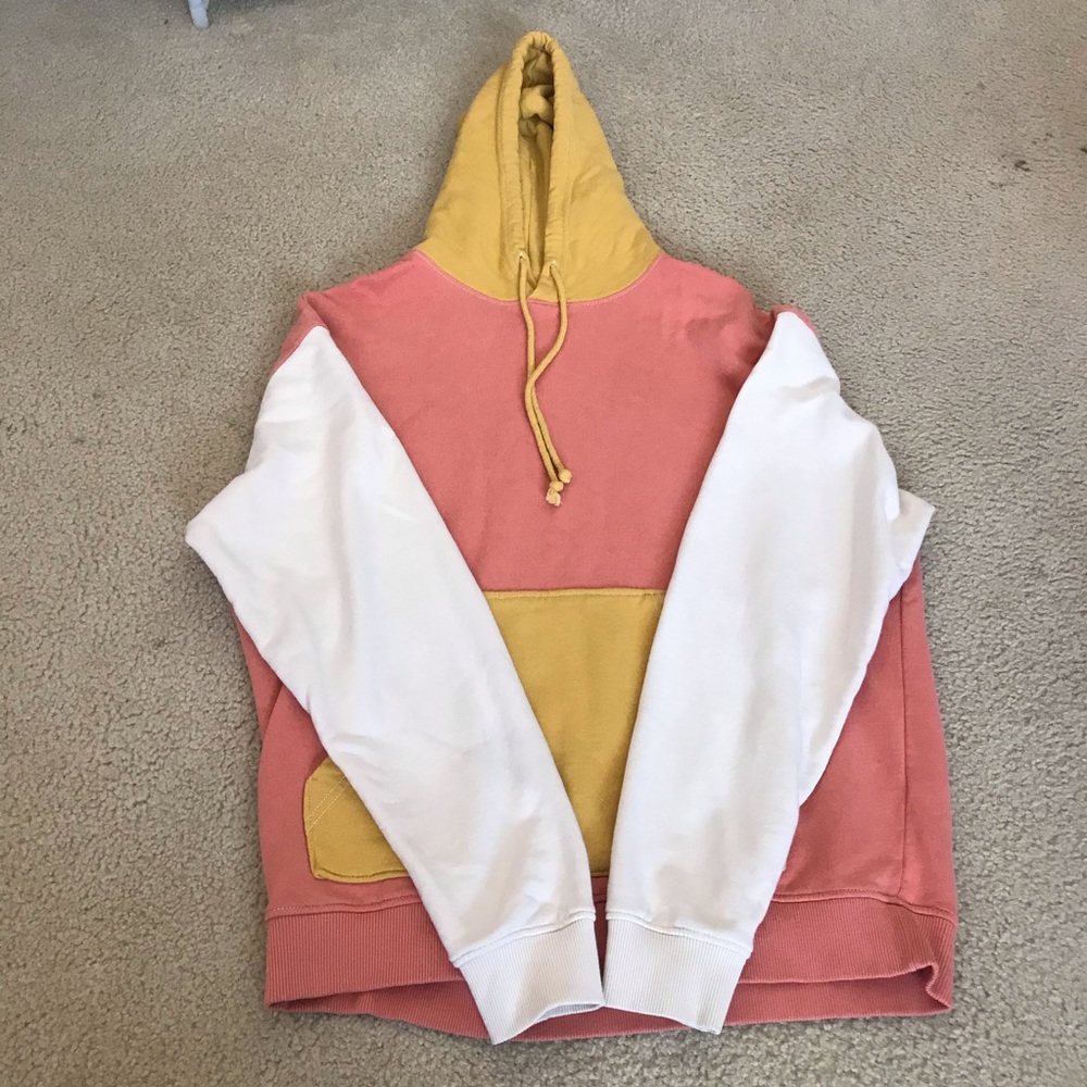 URBAN OUTFITTERS colorblock hoodie